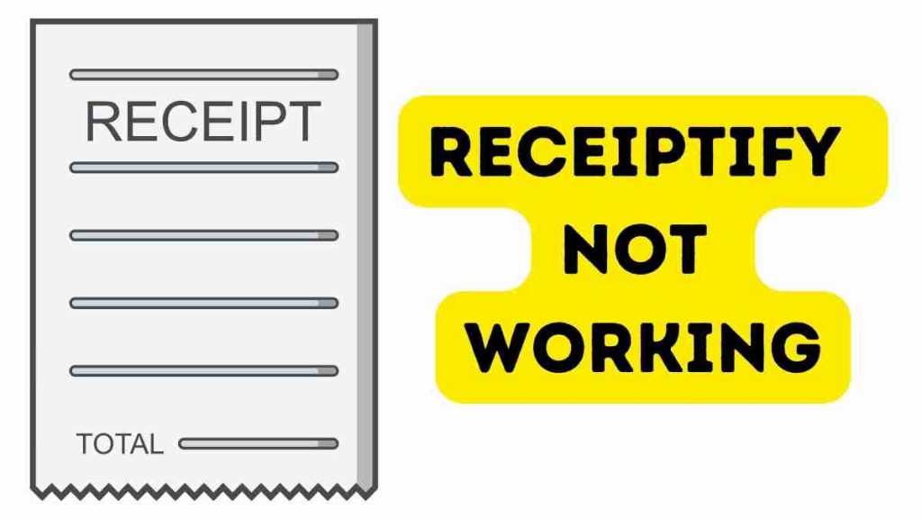 How to Fix (Just About) Receiptify not working