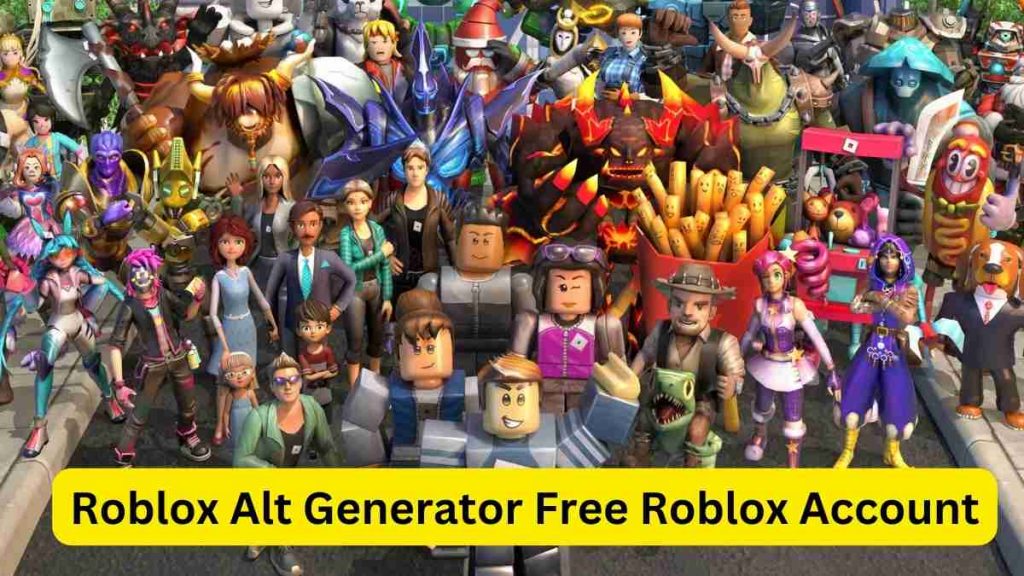 Roblox Alt Generator Free Roblox Account Working 2023