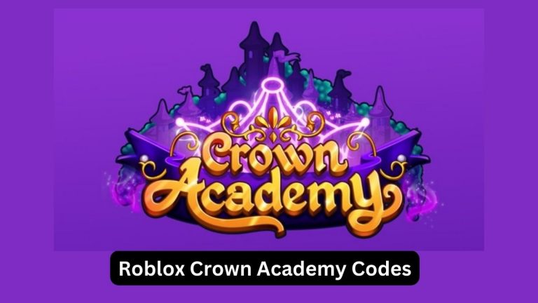 Roblox Crown Academy Codes