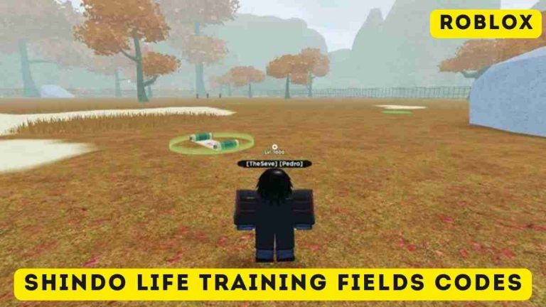 Shindo Life Training Fields Codes