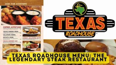 Texas Roadhouse Menu