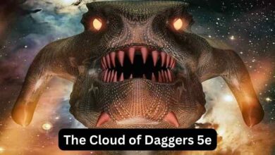 The Cloud of Daggers 5e