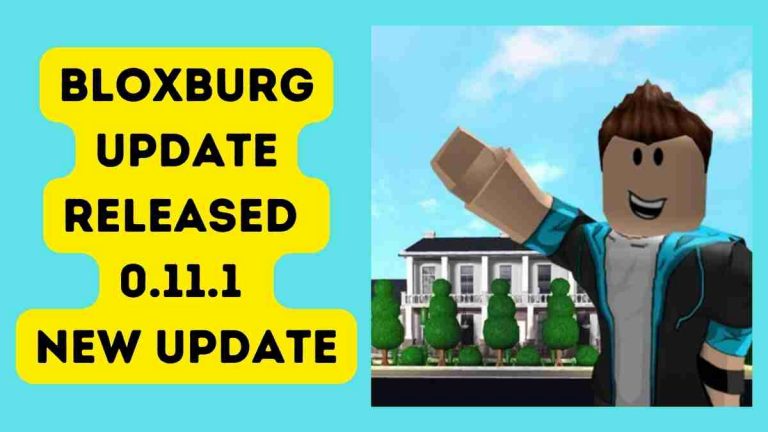 Bloxburg Update Released 0.11.1 November Month