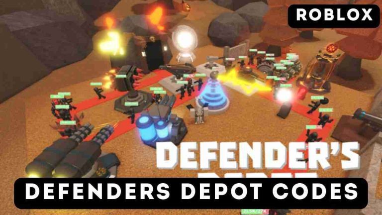 Defenders Depot Codes