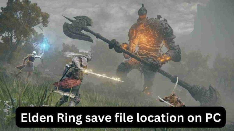 Elden Ring save file location on PC