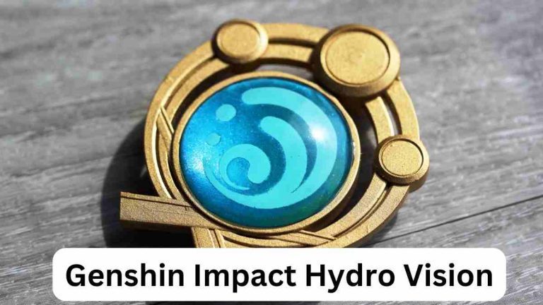 Genshin Impact Hydro Vision