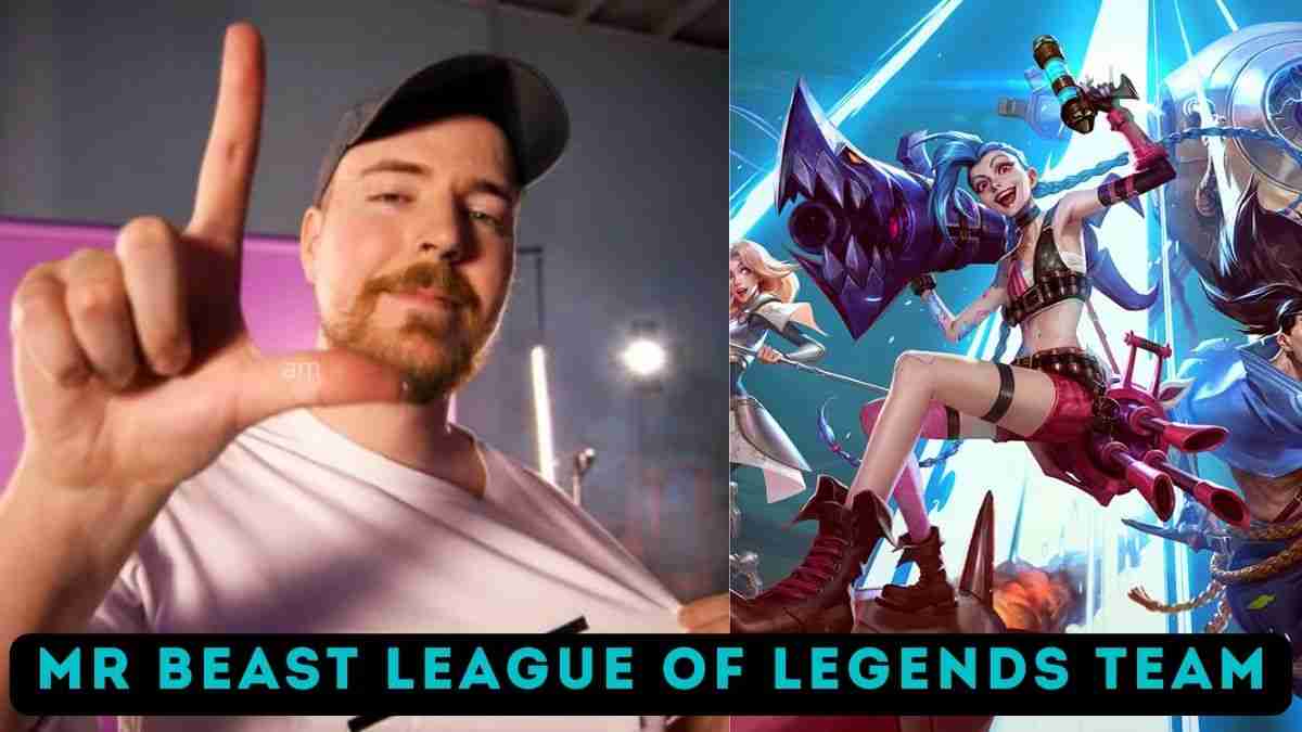Mr Beast League of Legends Team