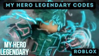 My Hero Legendary Codes