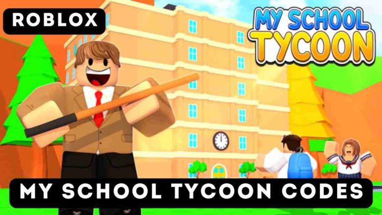 My School Tycoon Codes