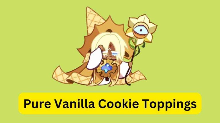 Pure Vanilla Cookie Toppings