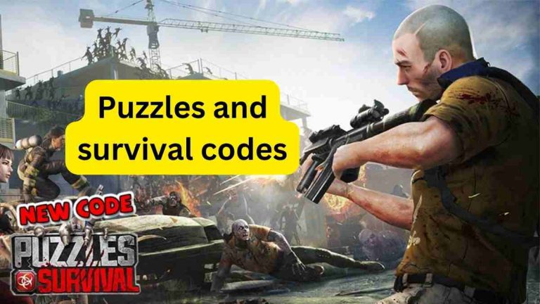 Puzzles and survival codes