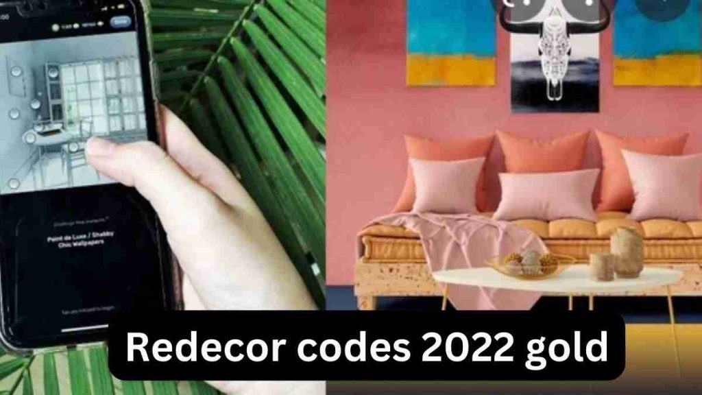 Redecor codes 2022 gold