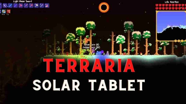 Terraria Solar Tablet