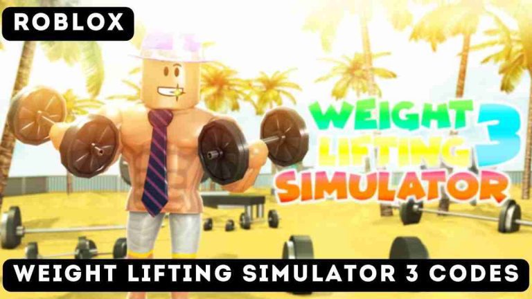 Weight Lifting Simulator 3 Codes