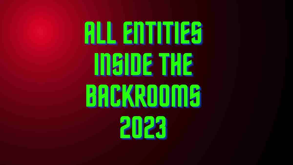 Entity 38 - Humanoids - The Backrooms