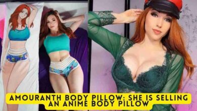 Amouranth Body Pillow