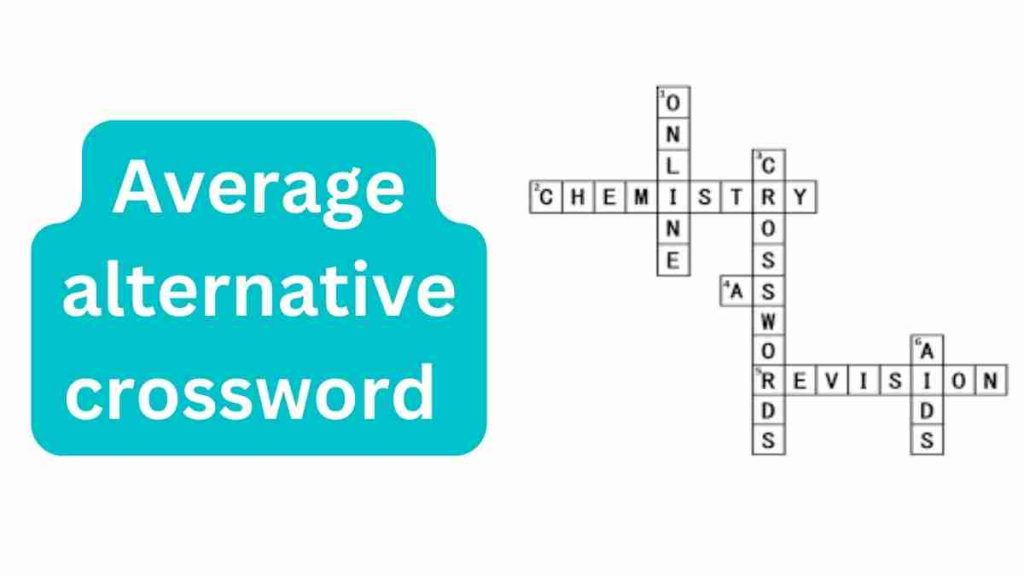 Average alternative crossword