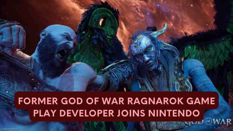 Former God of War Ragnarok game play developer joins Nintendo