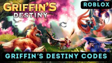 Griffin's Destiny Codes
