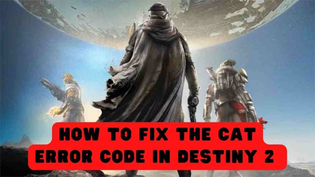 How to Fix the CAT Error Code in Destiny 2