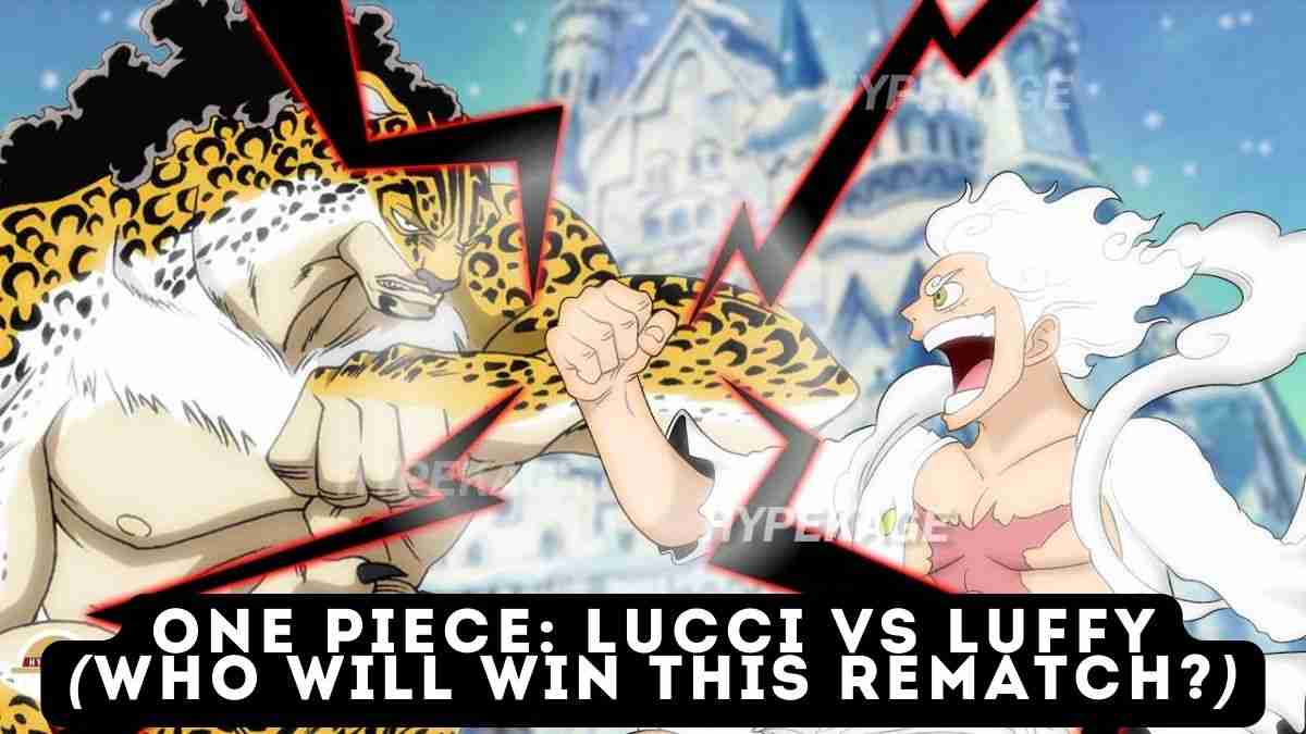 One Piece Lucci vs Luffy