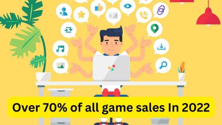Over 70% of all game sales in 2022 were digital downloads