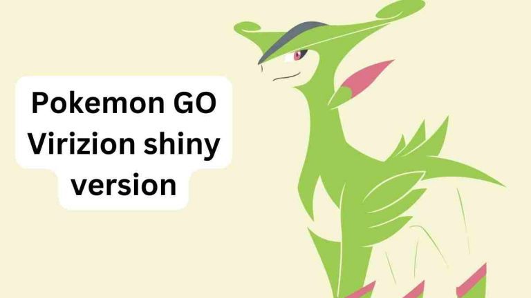 Pokemon GO Virizion shiny version
