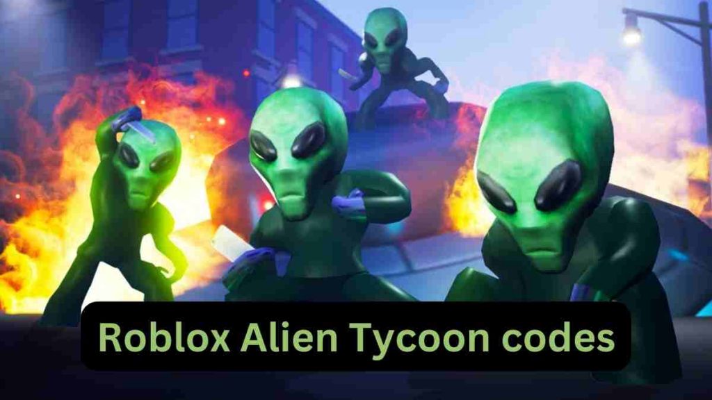 Roblox Alien Tycoon codes