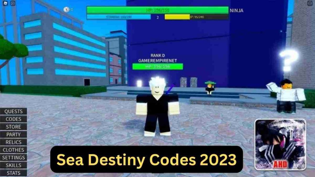 Sea Destiny Codes 2023 New Working Codes