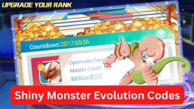 Shiny Monster Evolution Codes