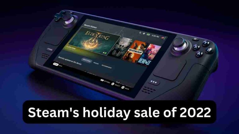 Steam's holiday sale of 2022 includes discounts, Steam Deck upgrades, and more