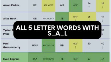 All 5 Letter Words with S_A_L