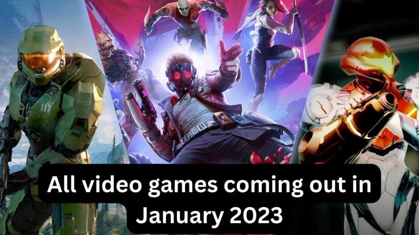 All video games coming out in January 2023