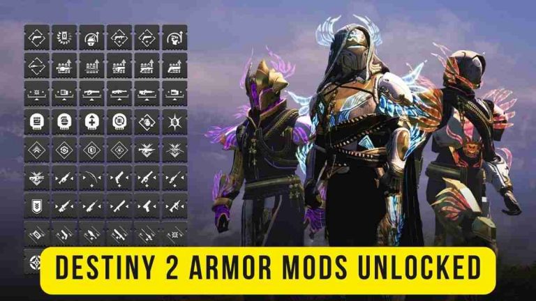 Destiny 2 Armor Mods Unlocked
