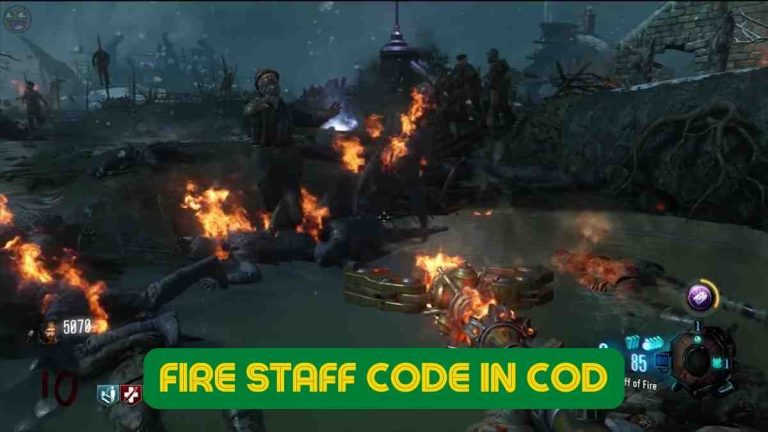 Fire Staff Code In COD