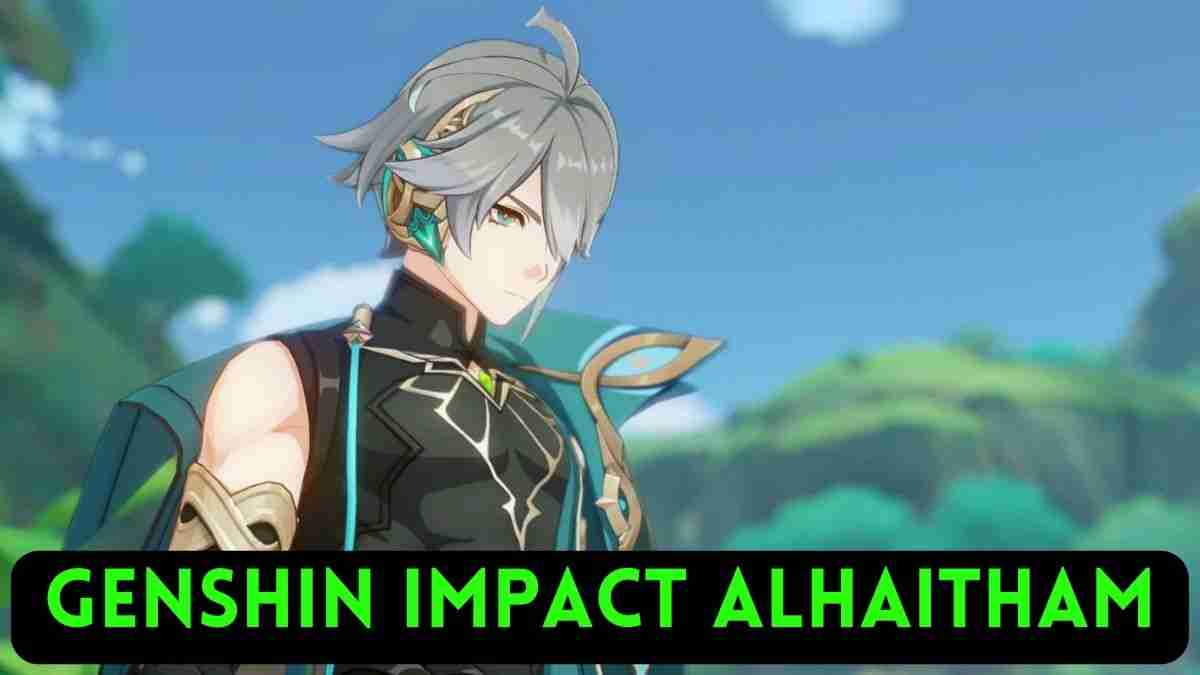 Genshin Impact Alhaitham