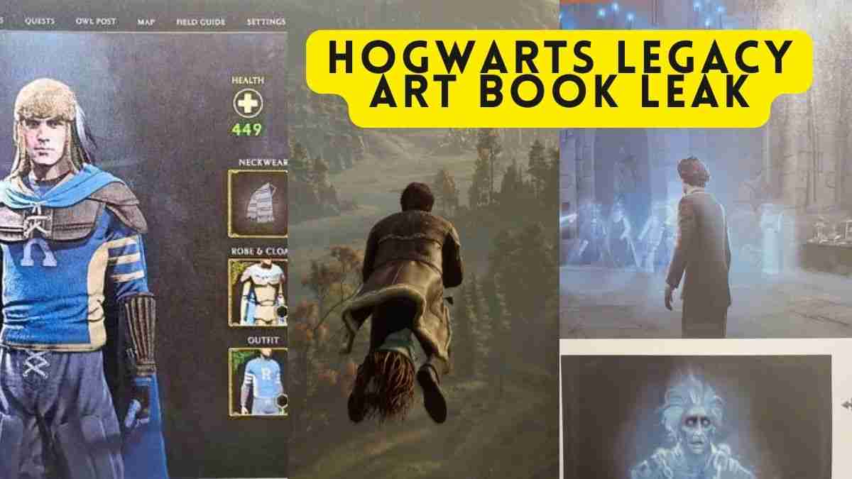 Hogwarts Legacy Art Book Leak