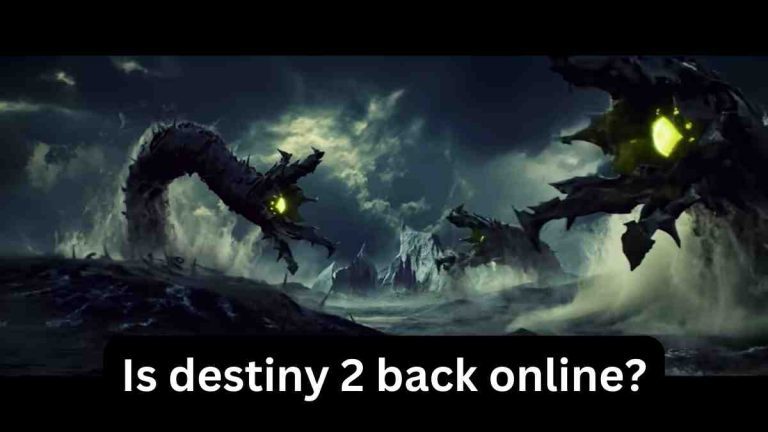 Is destiny 2 back online?