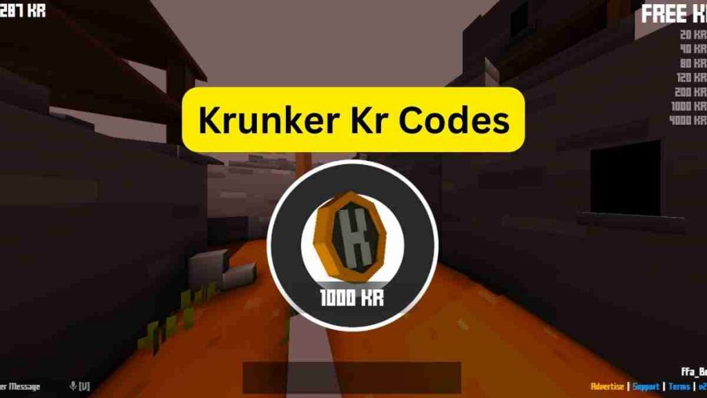 Krunker Kr Codes