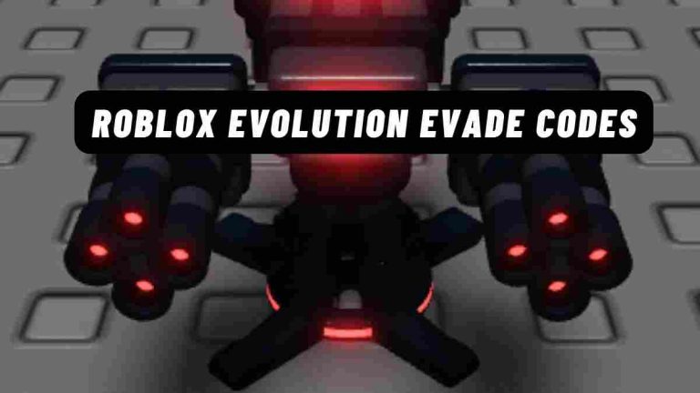 Roblox Evolution Evade Codes