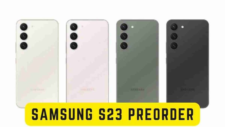 Samsung S23 Preorder