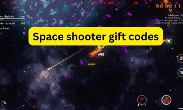 Space shooter gift codes