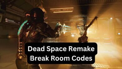 Dead Space Remake Break Room Codes