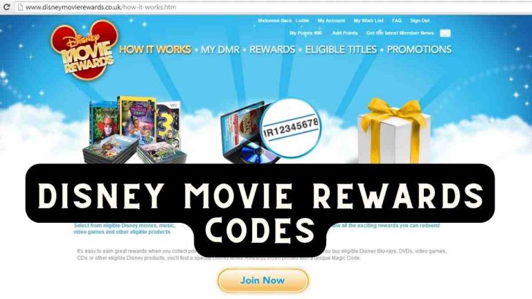 Disney movie rewards codes