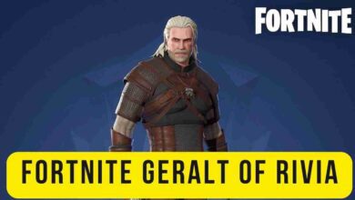 Fortnite Geralt of Rivia: Play the character in Chapter 4 Season 1 7 Fortnite Geralt of Rivia
