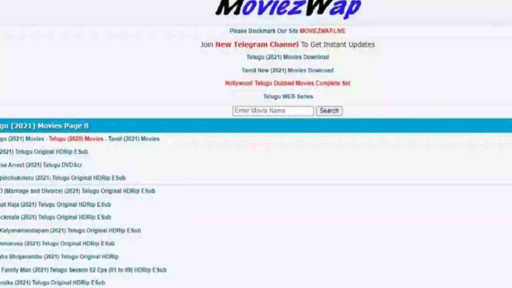 Moviezwap Telugu movies