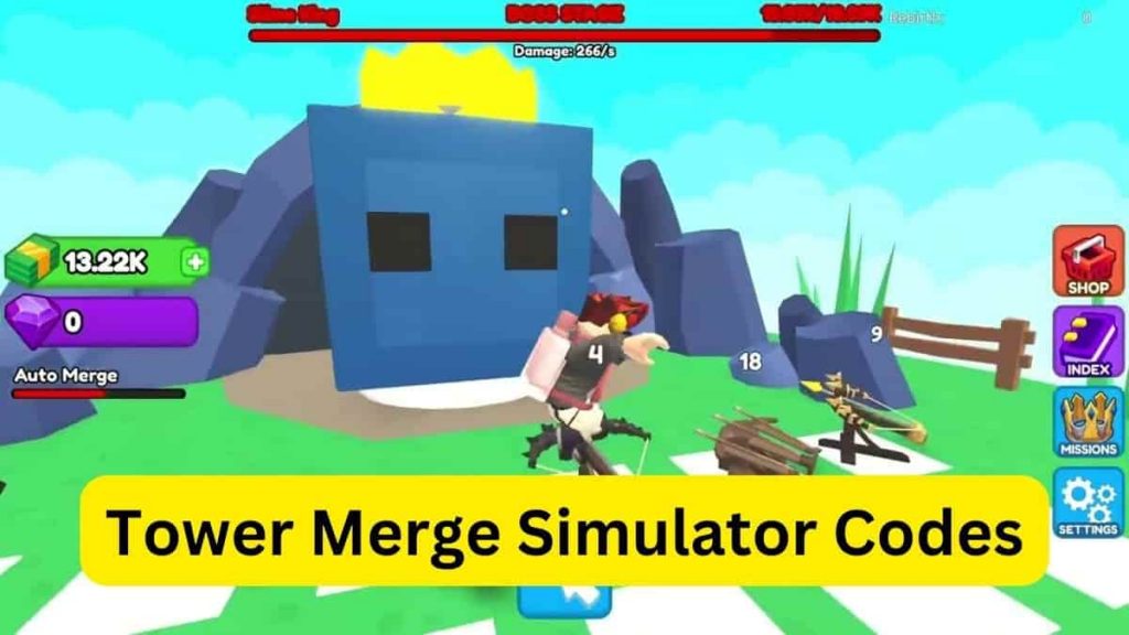Tower Merge Simulator Codes
