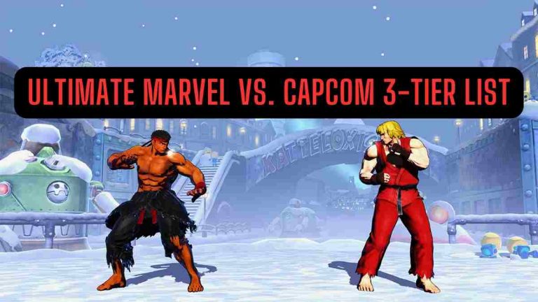 Ultimate Marvel vs. Capcom 3-Tier List