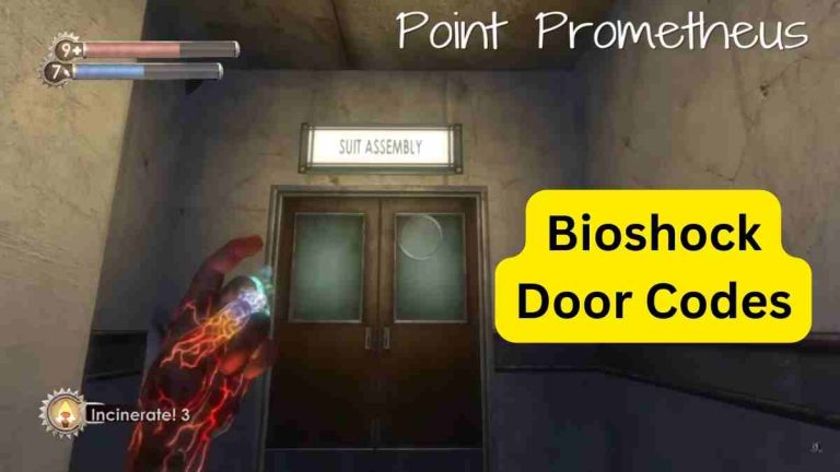 Bioshock Door Codes