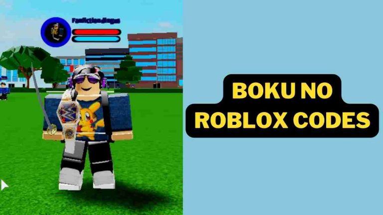 Boku No Roblox codes